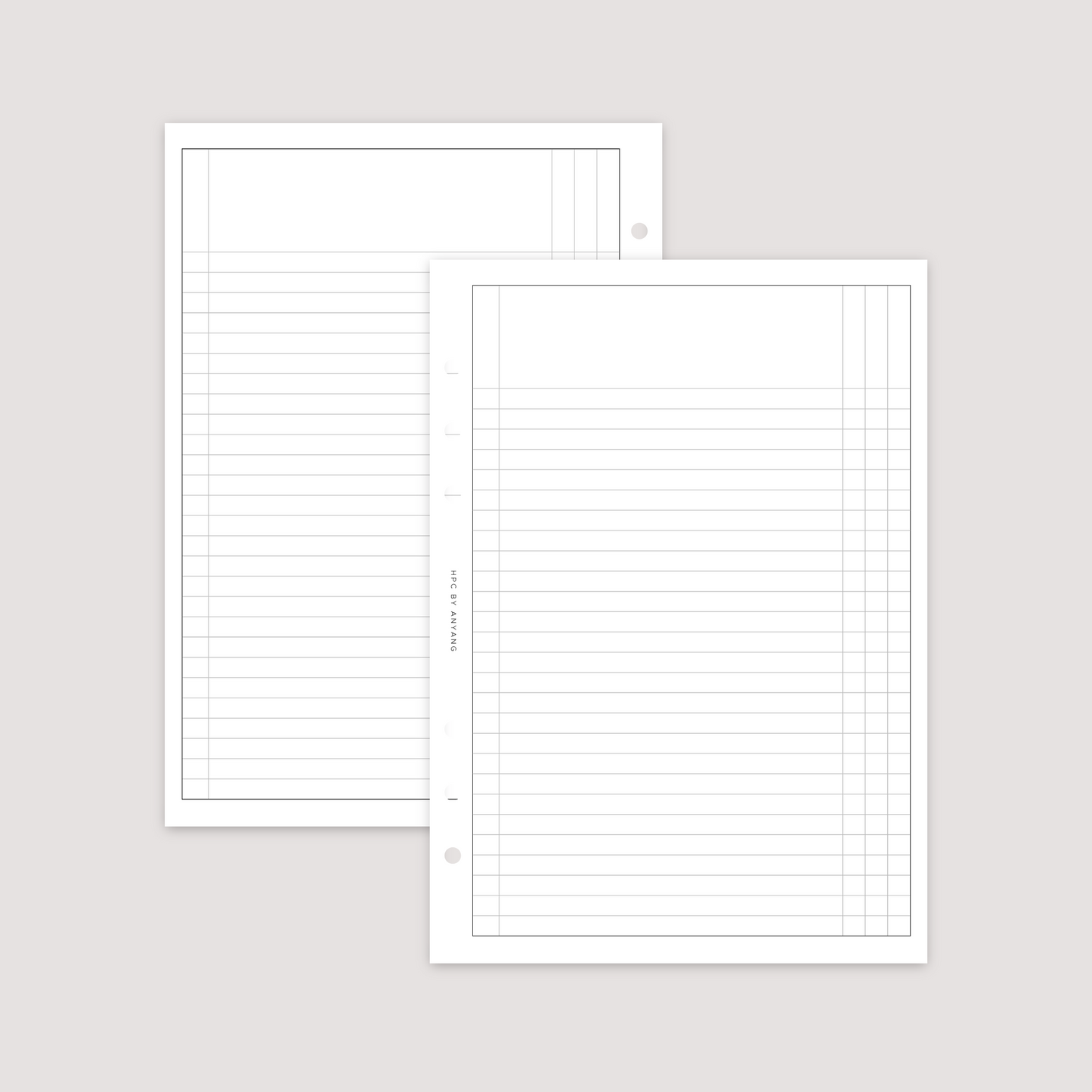 Inbox - Planner Inserts