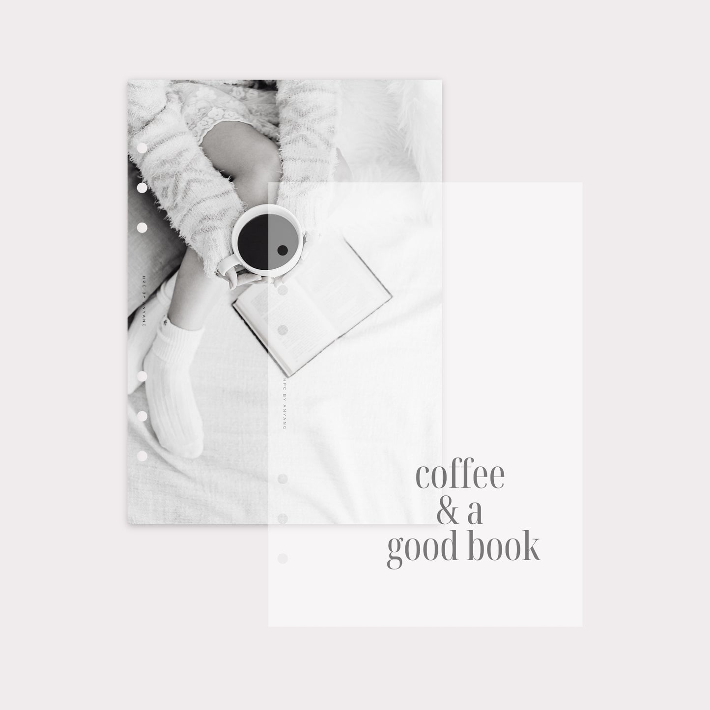 PD032 - Coffee + Good Book - Dashboard Set - Cardstock & Vellum Bundle