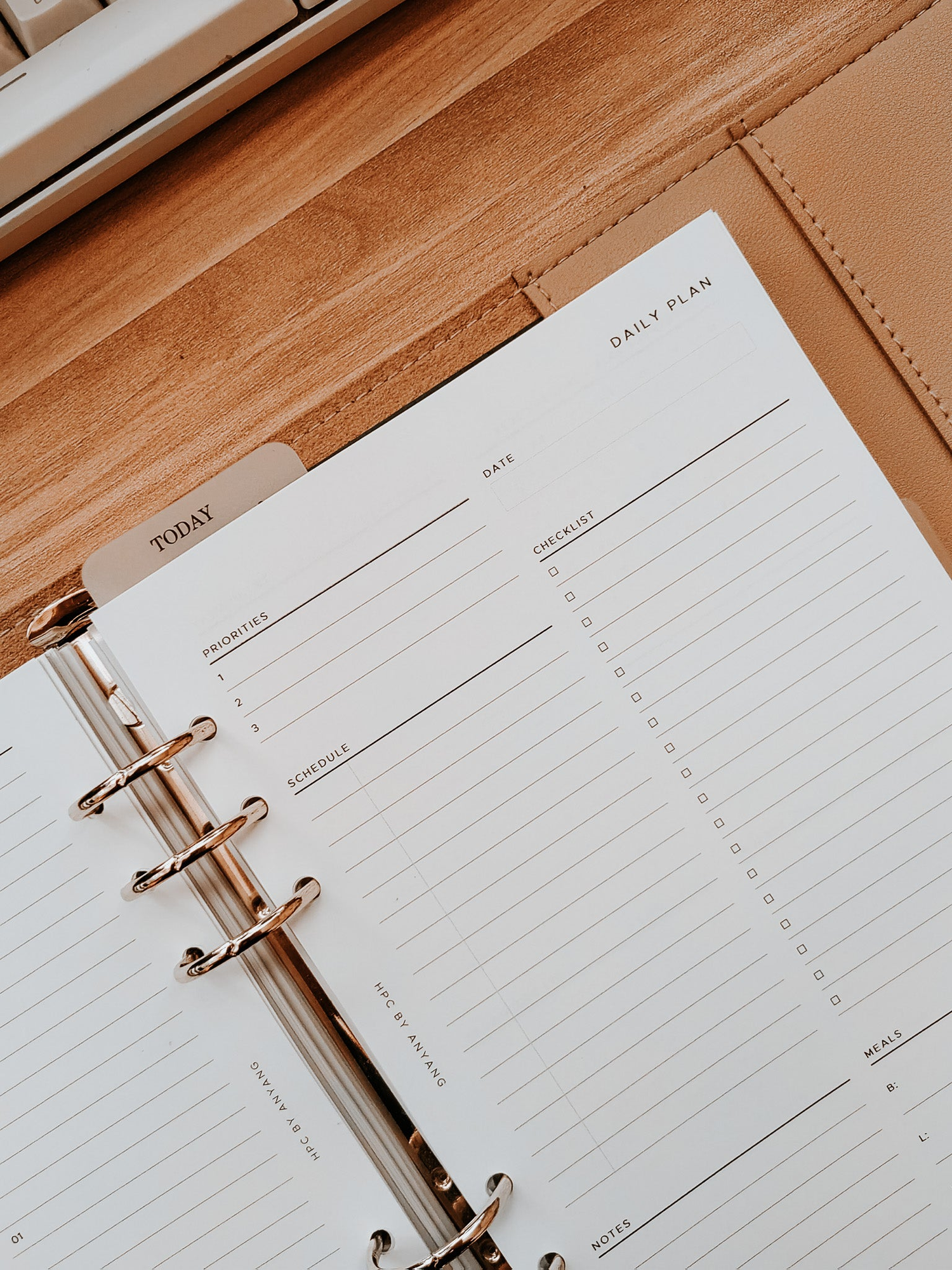 Planner Inserts