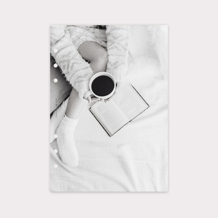 PD013 - Coffee and Book - No Text - Planner Dashboards