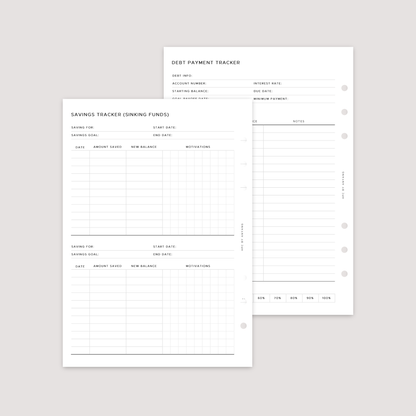 Finance and Budget Planner Bundle