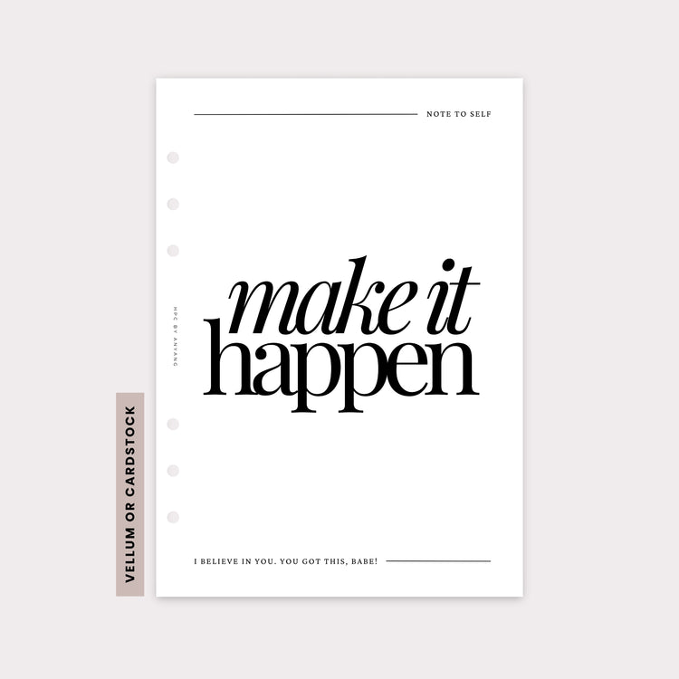 PD017 - Make It Happen - Planner Dashboards