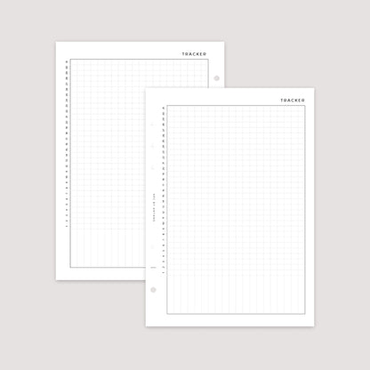 Tracker – Planner Inserts