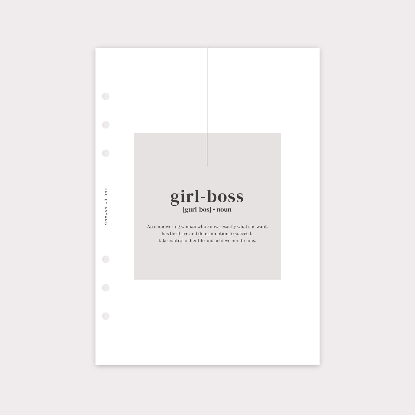 PD023 - Girl Boss 2 - Planner Dashboards