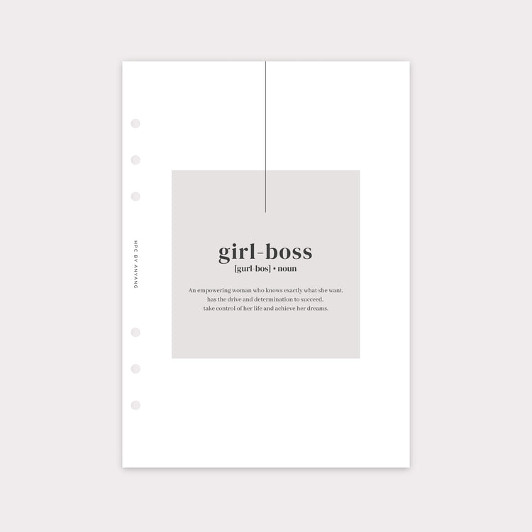 PD023 - Girl Boss 2 - Planner Dashboards