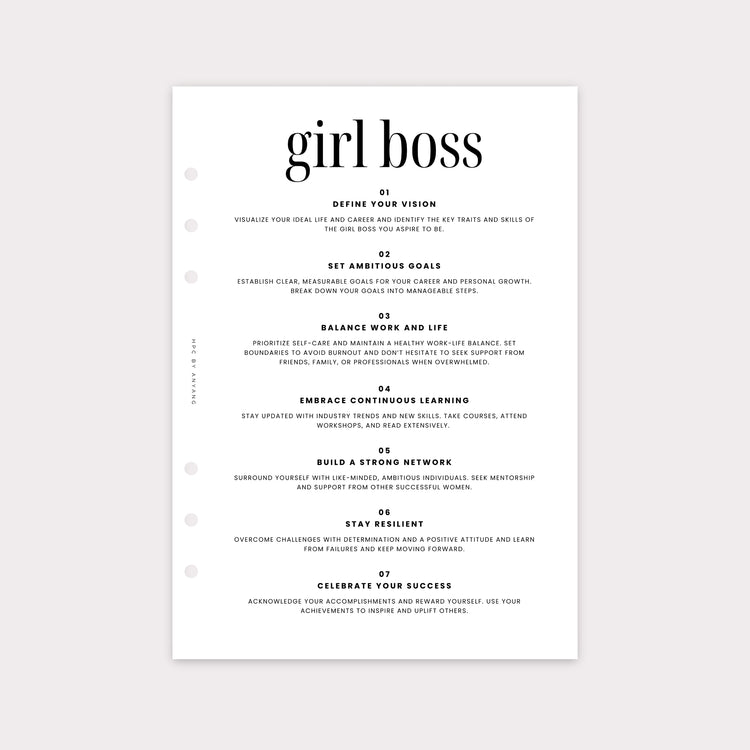 PD024 - Girl Boss 3 - Planner Dashboards