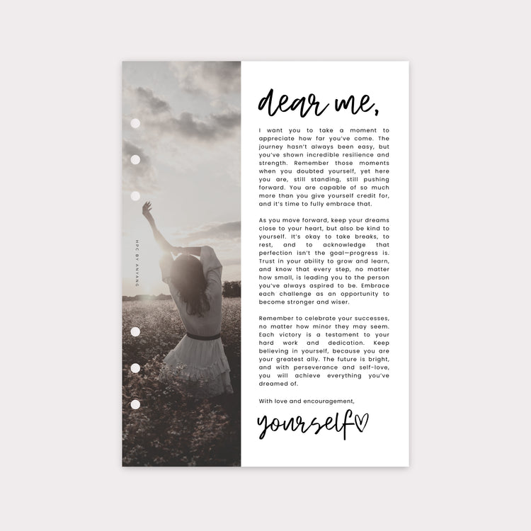 PD026 - Dear Me - Planner Dashboards