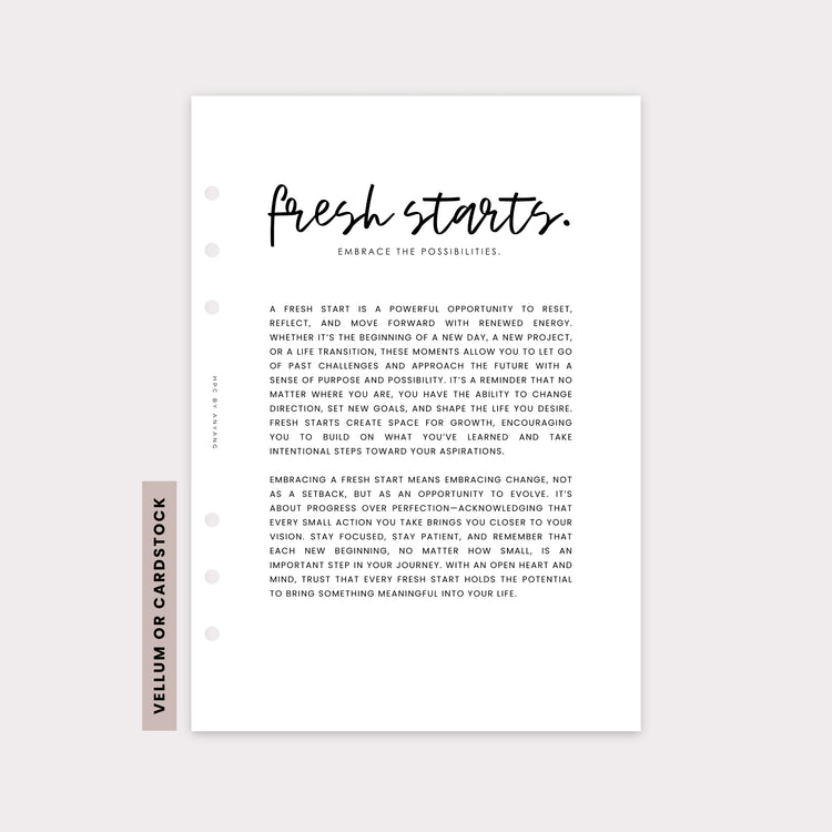 PD028 - Fresh Starts - Planner Dashboards