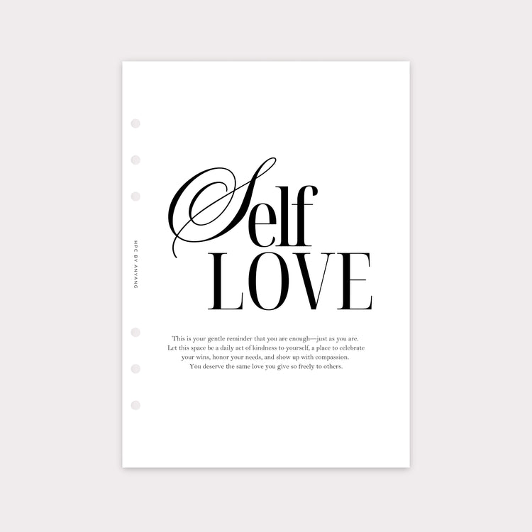PD001 - Self Love Planner Dashboards