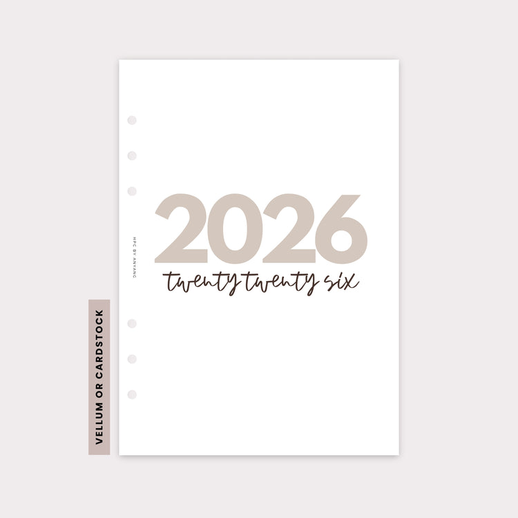 PD2026-003 - 2026 Planner Dashboards