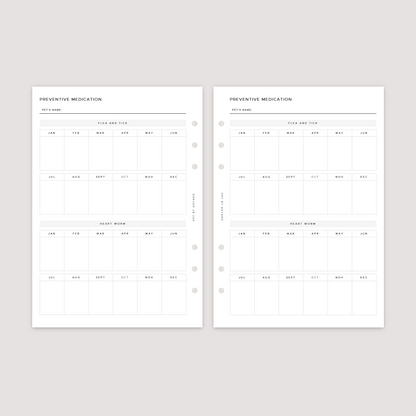 Pet Planner - Planner Bundle