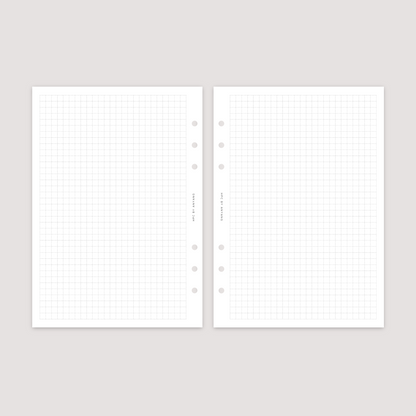 Notes - Grid - Planner Inserts