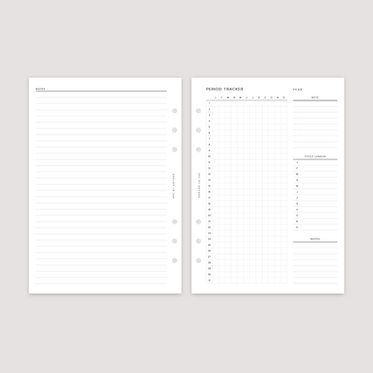 Health and Wellness - Planner Bundle