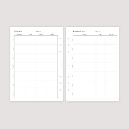Health and Wellness - Planner Bundle