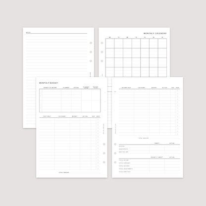 Finance and Budget Planner Bundle