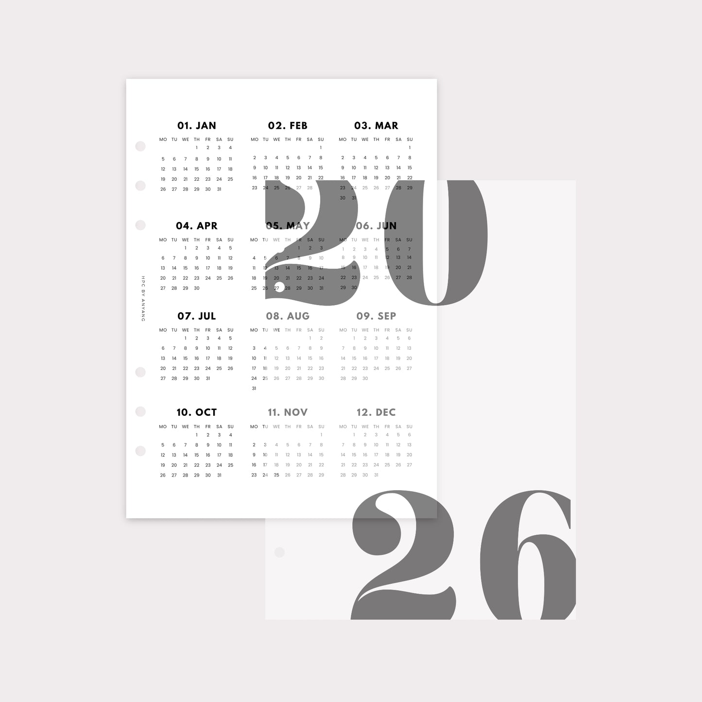 PD2026-006 - 2026 Planner Dashboards - Planner Bundle