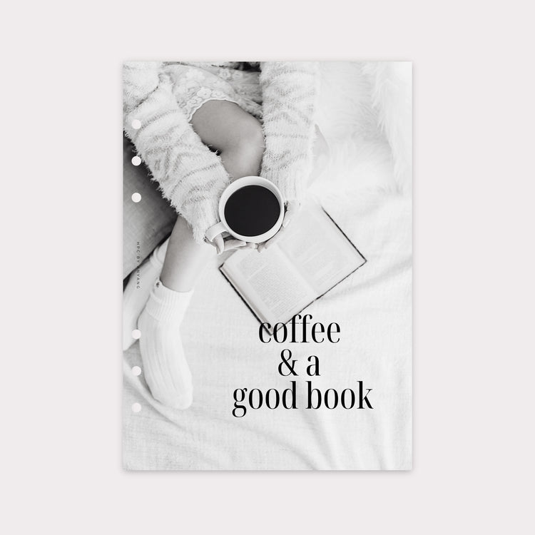 PD012 - Coffee and Book - Planner Dashboards