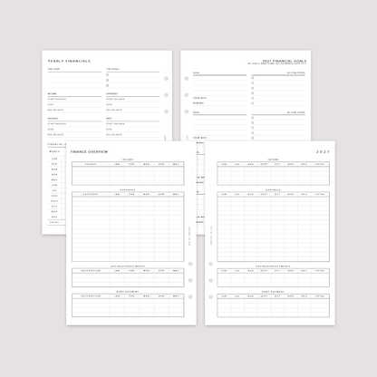Finance and Budget Planner Bundle