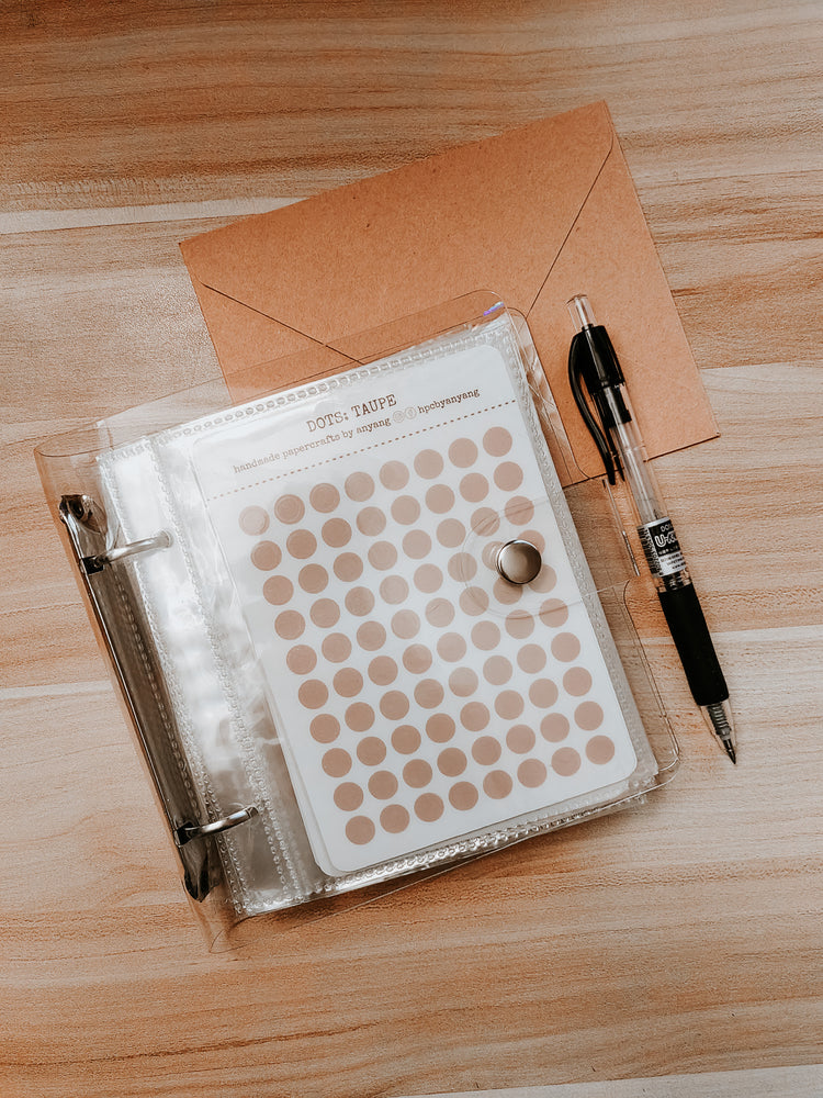 2-Ring Sticker Binder for your HPC's Planner Stickers